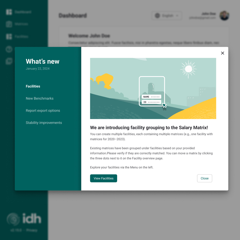 IDH facilities